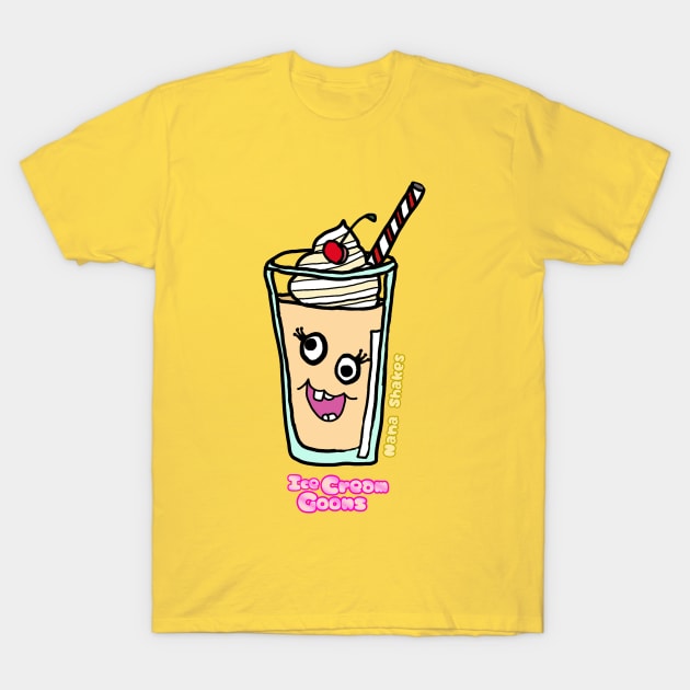 Nana Shakes T-Shirt by Cookie Bear Creations